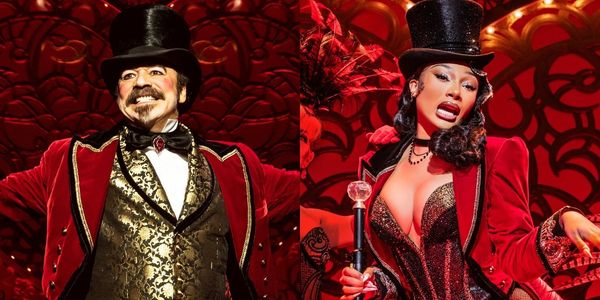 Photo: Original MOULIN ROUGE! 'Zidler' Danny Burstein Meets Megan Thee Stallion Photo