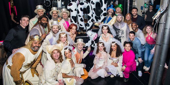 Photo: SPAMALOT Celebrates 100 Performances on Broadway Photos
