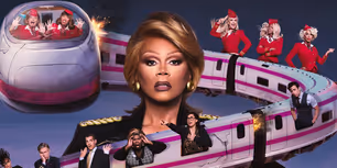 Photo: STOP! THAT! TRAIN! Unveils Official Poster for New RuPaul Movie