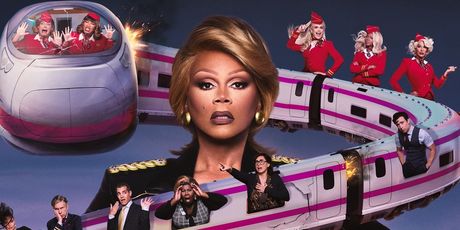 Photo: STOP! THAT! TRAIN! Unveils Official Poster for New RuPaul Movie Photo