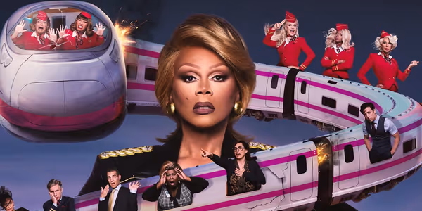 Photo: STOP! THAT! TRAIN! Unveils Official Poster for New RuPaul Movie Photo