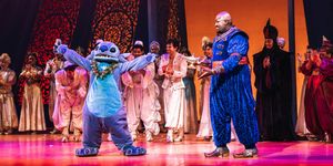 Photo/Video: Stitch Makes Appearance at ALADDIN on Broadway