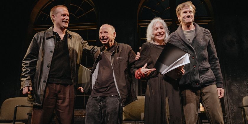 Photo: Wallace Shawn and Deborah Eisenberg Step In Last-Minute for WHAT WE DID BEFORE OUR MOTH DAYS Photo