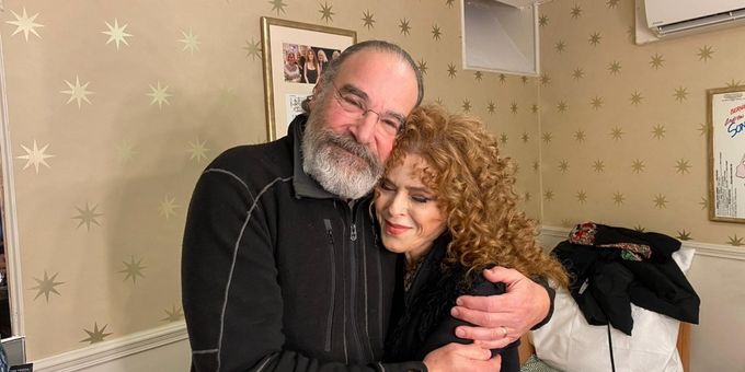 Photos: Mandy Patinkin Visits Bernadette Peters at STEPHEN SONDHEIM'S OLD FRIEND Photos