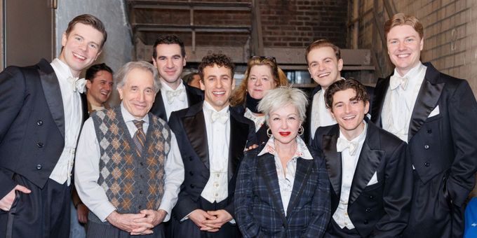 Photos: Cyndi Lauper and Theresa Rebeck Visit HARMONY on Broadway Photos