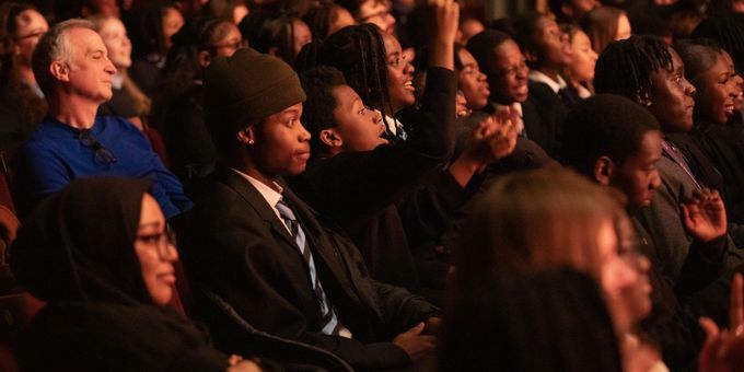 Photos: Students From 30 Schools Attend Workshop at TINA - The Tina Turner Music Photos