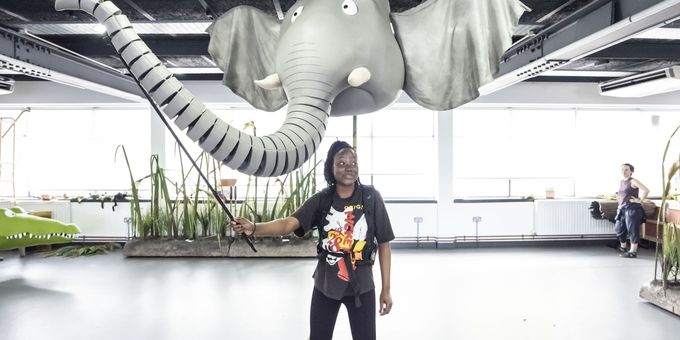 Photos: Inside Rehearsal For THE ENORMOUS CROCODILE at Regent's Park Open Air Th Photos