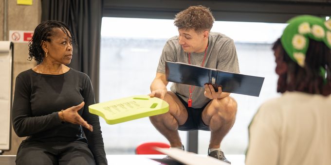 Photos: Inside Rehearsal For SWIM, AUNTY, SWIM! at the Belgrade Coventry Photos