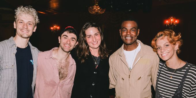 Photos: Sara Bareilles and Joe Tippett Stop By ILLINOISE On Broadway Photos