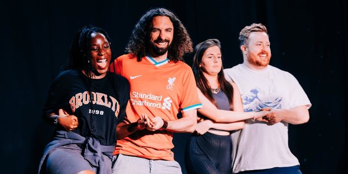 Photos: Inside Rehearsal For SH!T-FACED SHAKESPEARE at London's Leicester Square Photos