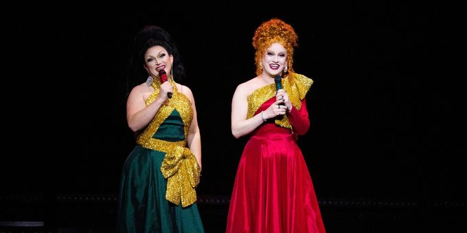 Photos: BenDeLaCreme and Jinkx Monsoon in THE JINKX AND DELA HOLIDAY SHOW Photos