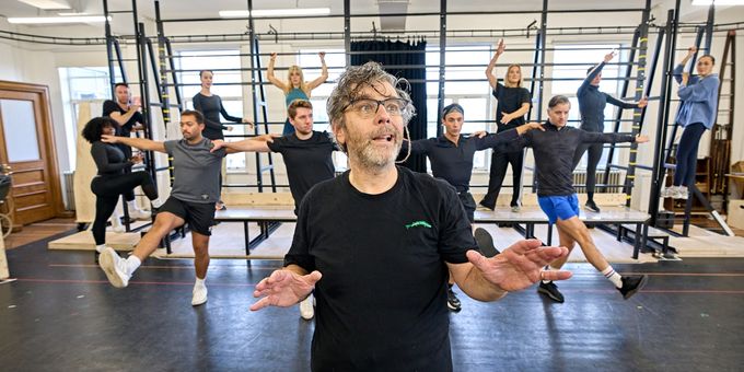 Photos: THE PRODUCERS at Menier Chocolate Factory in Rehearsal Photos