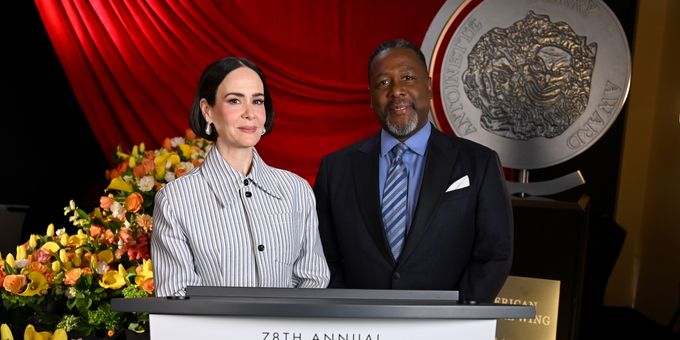 Photos: Sarah Paulson and Wendell Pierce Announce the 2025 Tony Award Nomination Photos