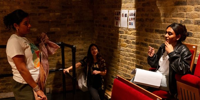 Photos: PERMISSION in Rehearsal at Tara Theatre Photos