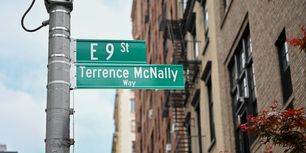 Photos: East 9th Street is Officially Renamed Terrence McNally Way