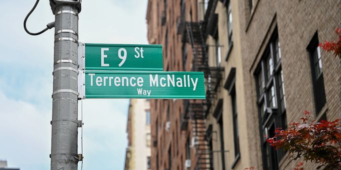 Photos: East 9th Street is Officially Renamed Terrence McNally Way Photos