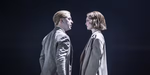 Photos: Rob Madge and Hannah Dodd in CABARET in London
