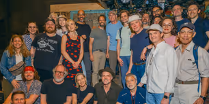 Photos: James Taylor, Carrie Coon, and Tracy Letts Visit DEAD OUTLAW