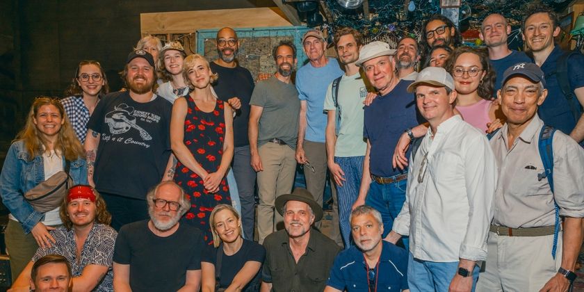 Photos: James Taylor, Carrie Coon, and Tracy Letts Visit DEAD OUTLAW Photo