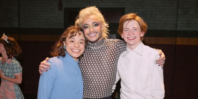 Photos: Frankie Grande Visits STRANGER THINGS: THE FIRST SHADOW Photos