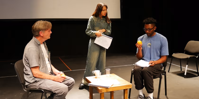 Photos: Inside Rehearsal for BLUE/ORANGE At Greenwich Theatre Photo