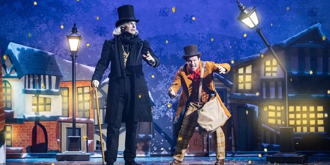 Photos: CHRISTMAS CAROL GOES WRONG UK Tour- First Look Photos