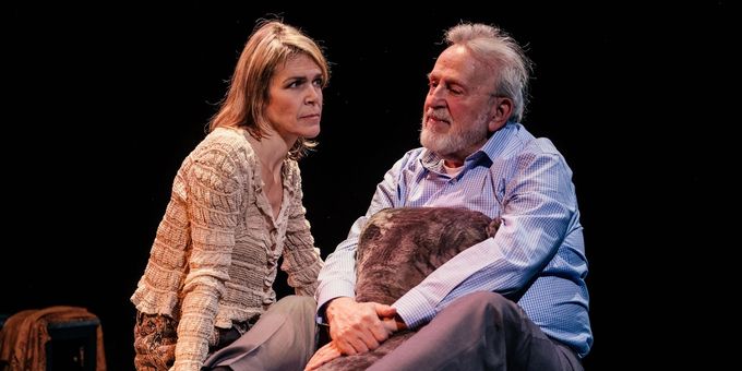 Photos: Paul Eiding and Juls Hoover in HEISENBERG at The Skylight Theatre Photos