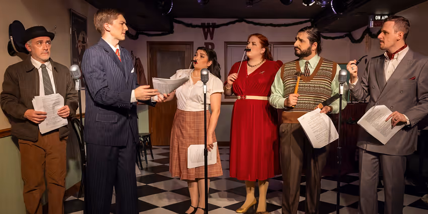 Photos: Oil Lamp Theater’s IT’S A WONDERFUL LIFE: A LIVE RADIO PLAY Runs Through December 28 Photo