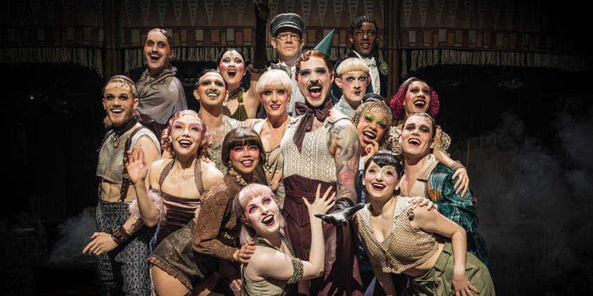 Photos: Matt Willis and Katie Hall in CABARET AT THE KIT KAT CLUB Photo