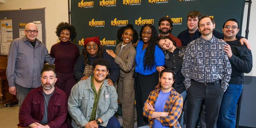 Photos: BIGFOOT! Off-Broadway Cast Meets the Press Photo