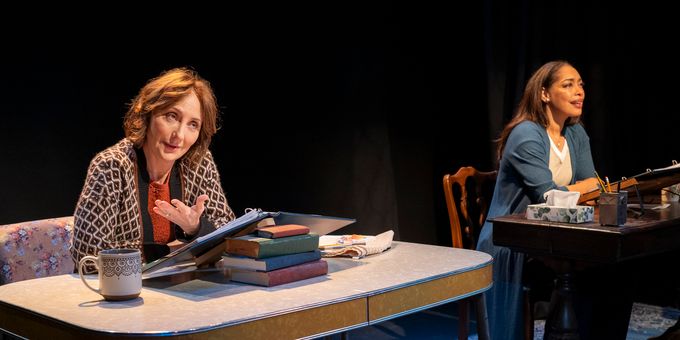 Photos: Carmen Cusack and Gina Torres in PEN PALS Photos