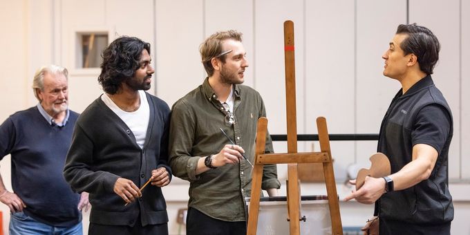 Photos: A MIRRORED MONET in Rehearsal at Charing Cross Theatre Photos