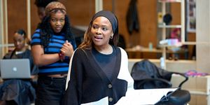 Photos: JAJA'S AFRICAN HAIR BRAIDING in Rehearsal at Lyric Hammersmith Theatre