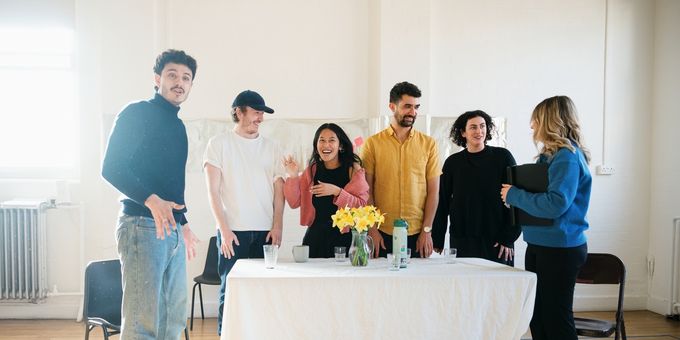 Photos: THE WAVES in Rehearsal at Jermyn Street Theatre Photos