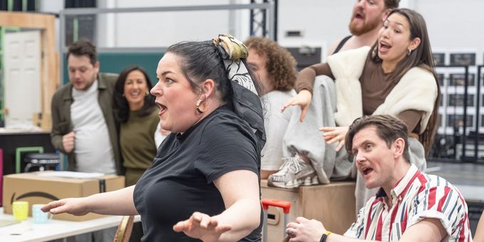 Photos: BANK OF DAVE THE MUSICAL in Rehearsal Photos