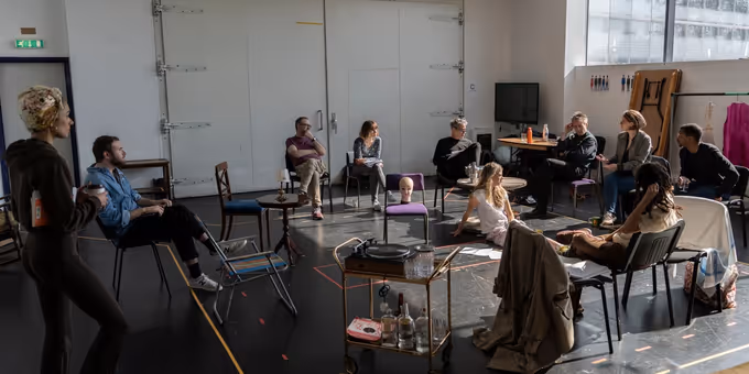Photos: BLACK COMEDY in Rehearsal at the Orange Tree Theatre Photos