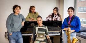 Photos: ||: GIRLS :||: CHANCE :||: MUSIC :||  in Rehearsal at the Vineyard Theatre