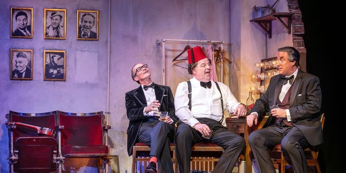 Photos: Steve Royle, Damian Williams, and Simon Cartwright in THE LAST LAUGH UK Photos