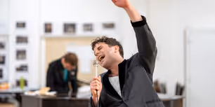 Photos: Ben Platt and More in Rehearsal For MIDNIGHT AT THE NEVER GET