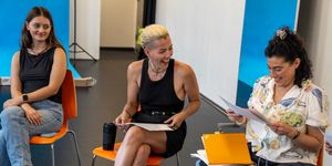Photo Exclusive: TO HAVE AND TO HOLD In Rehearsal With Laura Lapidus, Tedra Millan and Yuriy Sardarov