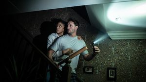 Photos: James Bye and Hannah Sinclair Robinson in PARANORMAL ACTIVITY UK and Ireland Tour