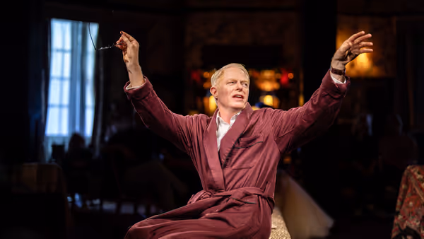 Photos: Jesse Tyler Ferguson and Charlotte d'Amboise in TRU at the Menier Chocolate Factory Photo