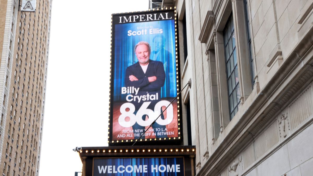 Up on the Marquee: Bill Crystal Returns to Broadway in 860 Up on the Marquee: Bill Crystal Returns to Broadway in 860