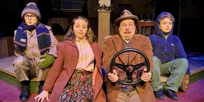 Photos: A CHRISTMAS STORY Lights Up Millbrook Playhouse Photos