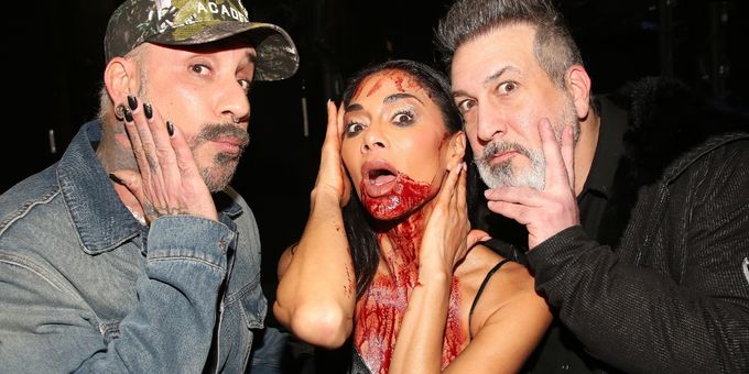 Photos: AJ McLean and Joey Fatone Visit SUNSET BOULEVARD Photos