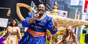 Photos: ALADDIN Unveils Giant Magic Lamp Installation in Times Square