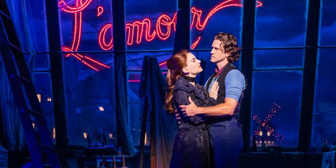 Photos: Aaron Tveit and Joanna 'JoJo' Levesque in MOULIN ROUGE! THE MUSICAL Photos