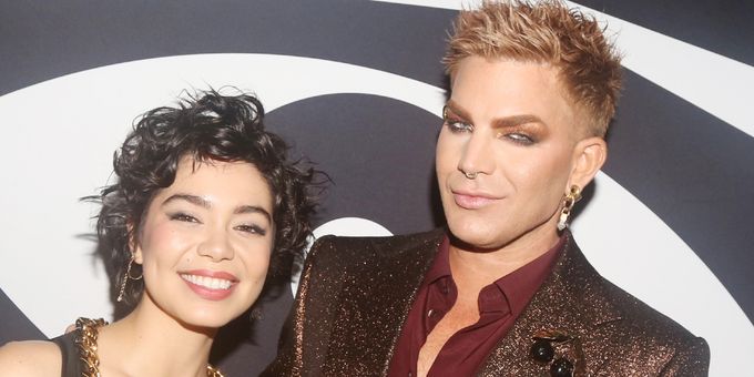 Photos: Adam Lambert & Auliʻi Cravalho Celebrate Their CABARET Gala Opening Nig Photos