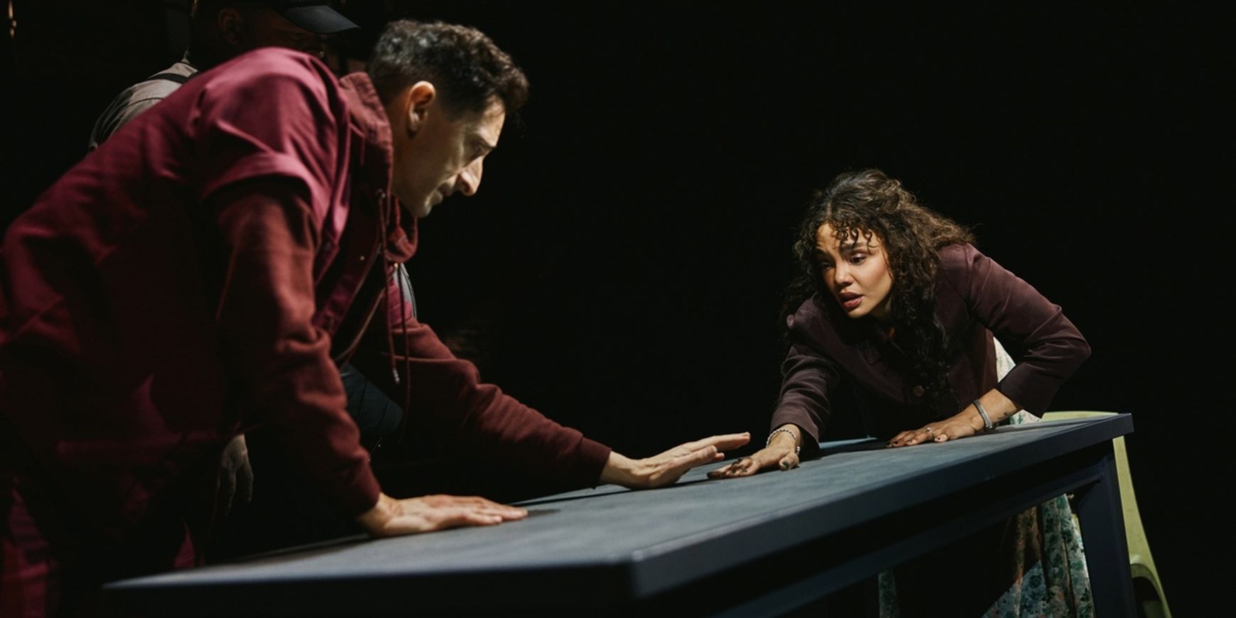 Photos: Adrien Brody and Tessa Thompson in THE FEAR OF 13