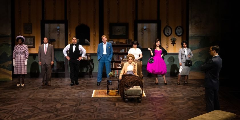 Photos: Agatha Christie's THE MIRROR CRACK'D at Alley Theatre Photo